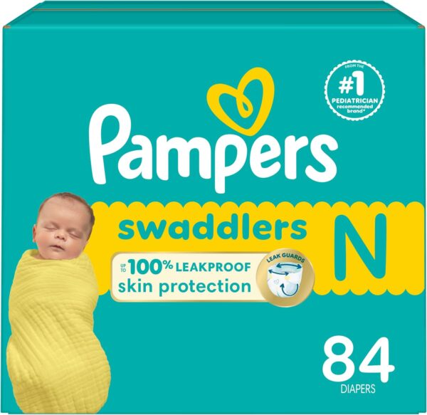 Pampers Baby Diapers - Swaddlers - Size 5, 132 Count, Ultra Absorbent Disposable Infant Diaper - Image 22