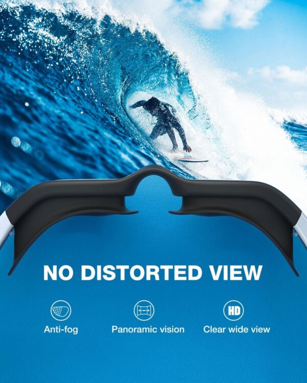 ZIONOR G1 Polarized Swimming Goggles for Unisex Adult Women Anti Fog 100% Anti UV Diving Goggles - Image 5