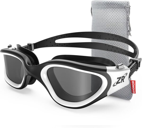 ZIONOR G1 Polarized Swimming Goggles for Unisex Adult Women Anti Fog 100% Anti UV Diving Goggles - Image 32