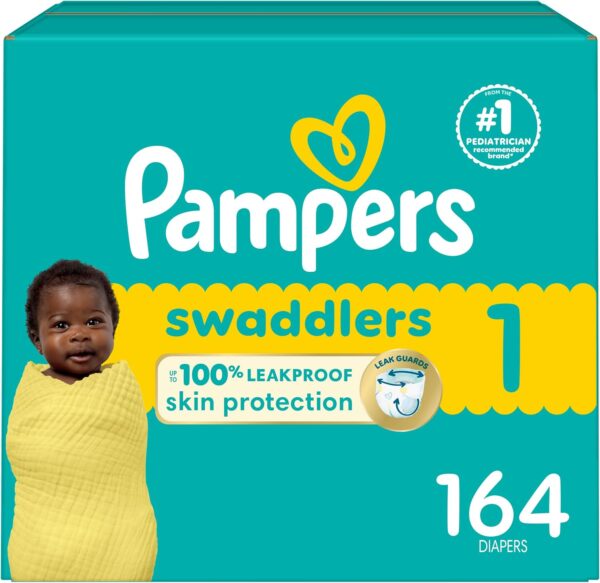 Pampers Baby Diapers - Swaddlers - Size 5, 132 Count, Ultra Absorbent Disposable Infant Diaper - Image 27