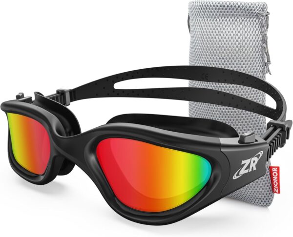 ZIONOR G1 Polarized Swimming Goggles for Unisex Adult Women Anti Fog 100% Anti UV Diving Goggles - Image 11