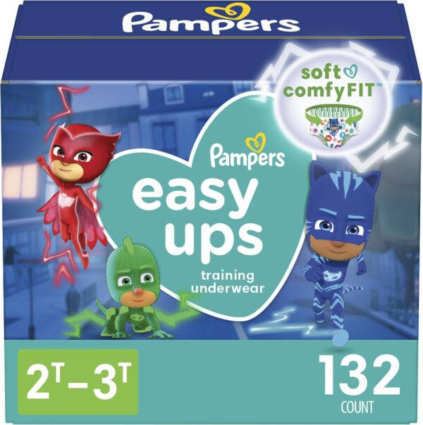 Pampers Training Pants - Easy Ups Boys & Girls Bluey - Size 3T-4T, 124 Count, Children's Potty Underwear (Packaging May Vary) - Image 24