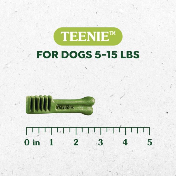 Greenies Original Teenie Dental Dog Treats, 36 oz. Pack (130 Treats) - Image 3