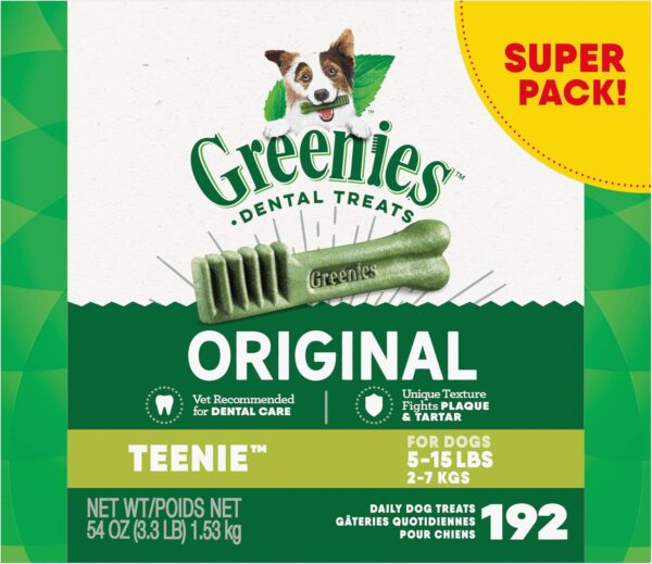 Greenies Original Teenie Dental Dog Treats, 36 oz. Pack (130 Treats) - Image 15