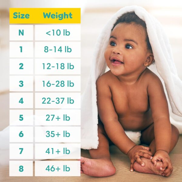 Pampers Baby Diapers - Swaddlers - Size 5, 132 Count, Ultra Absorbent Disposable Infant Diaper - Image 11