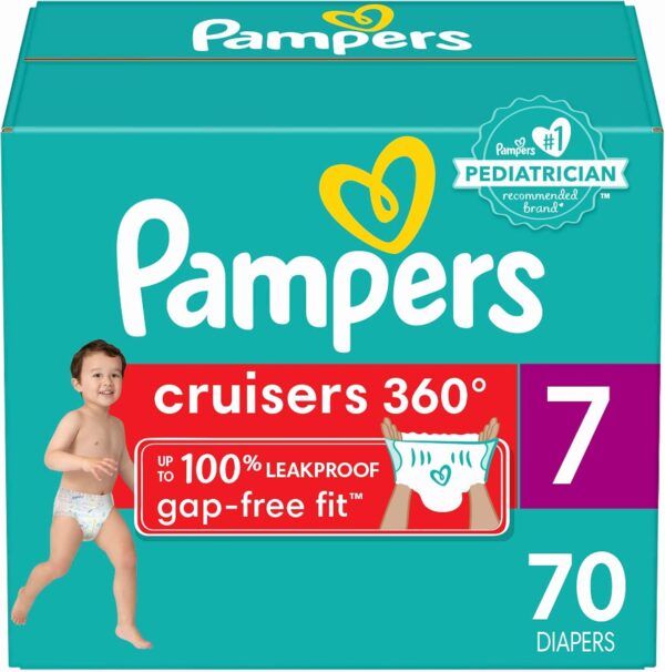 Pampers Diapers - Cruisers 360 - Size 5, 128 Count, Babyproof up to 100% Leakproof Pull-On Diaper - Image 21