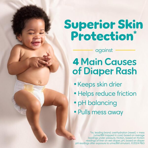 Pampers Baby Diapers - Swaddlers - Size 5, 132 Count, Ultra Absorbent Disposable Infant Diaper - Image 10