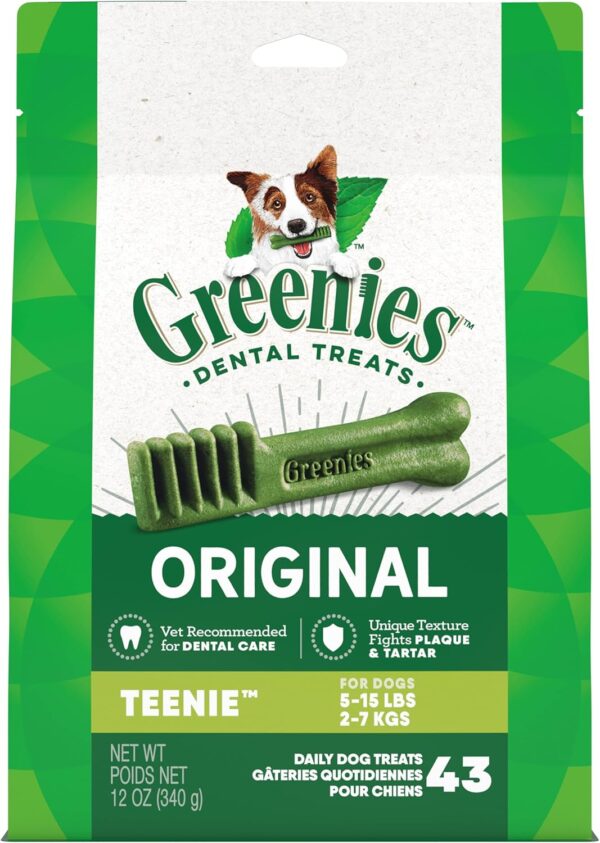 Greenies Original Teenie Dental Dog Treats, 36 oz. Pack (130 Treats) - Image 13