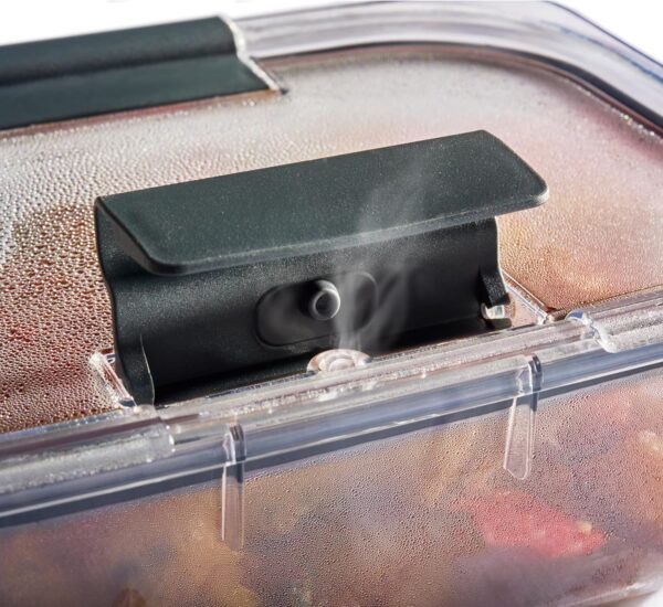 Rubbermaid Brilliance Food Storage Containers BPA Free Airtight Lids Ideal for Lunch Meal Prep & Leftovers Set of 5 (3.2 Cup) - Image 6