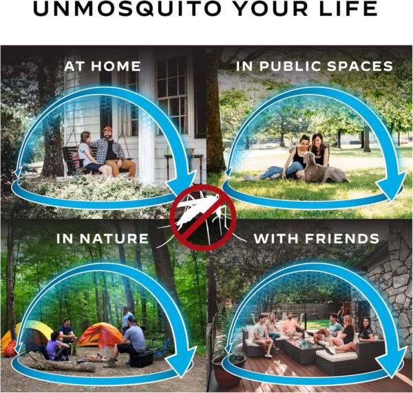 Thermacell Rechargeable Mosquito Repeller Refills; Advanced Repellent Formula Provides 20 Foot Protection Zone; Compatible with Thermacell E-Series & Radius Only; No DEET, Spray or Flame - Image 5